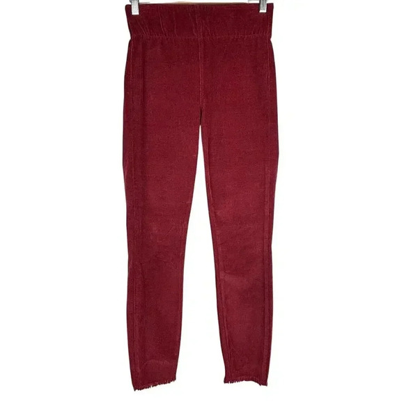 Show Me Your Mumu Corduroy Soho Corduroy‎ Skinnies Pants Red Size Medium - Picture 3 of 7